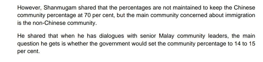 Shan's argument was basically that the malay community is so insecure and that to be maintained as the 2nd largest population helps us with our 'confidence' and the govt was magnanimous in not allowing this percentage to drop, hence racial percentages 🙄🙄🙄😒😒😒