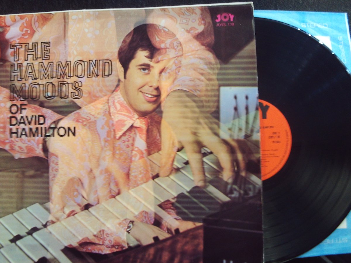 Good morning! 

David Hamilton* – The Hammond Moods Of 
(UK Joy Records 12 track #vinyl LP 1970) 

*not THAT one! 

#seventies #EasyListening #MoodMusic #loungecore#instrumentals #HammondOrgan #70smusic