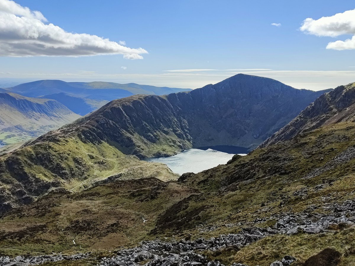 Tough walk up Cadair Idris yesterday but worth it. Wonderful views and stunning scenery. 👌🏻