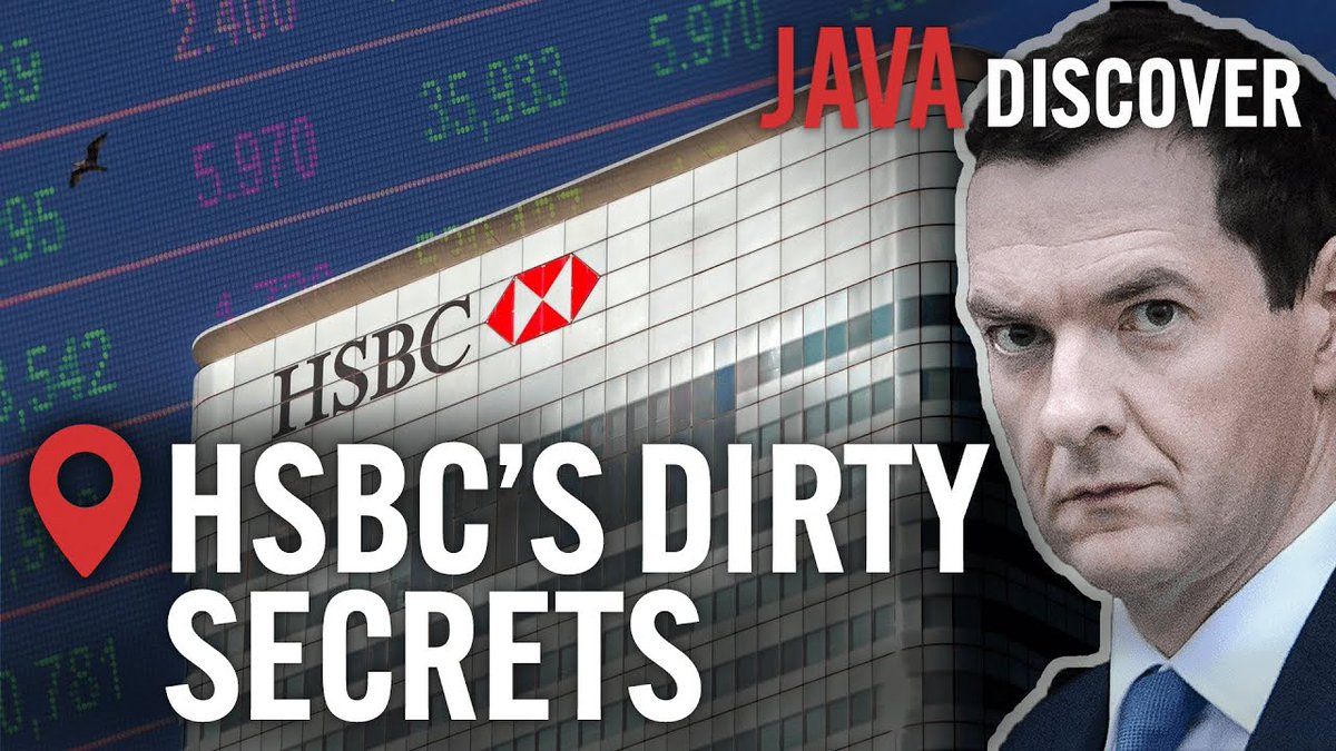 Another great Report from #100minuti. All #WallStreet talks bout it. Mafiosa, Satanic,Masonic #Hsbc always laundered lot of bloodthirsty money in his history. In @Hsbc was working huge thief #MassimoBochicchio who stole 400 mlns. A satanic mason making his crimes w #MassimoDoris!