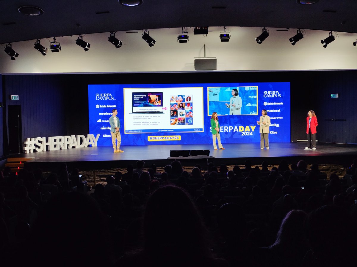 BᴇAʟᴇᴊᴏ 👩🏻💻 Social Media Manager (@bealejo_mkt) on Twitter photo Sábado de Marketing 💫 en el evento de <a href="/sherpa_campus/">Sherpa Campus | Tu escuela de Marketing Digital</a> disfrutando de ponencias con grandes profesionales 👌🏻
<a href="/Letigrijo/">Leti Grijó</a> <a href="/LavaraA/">Ana María Lavara 🗺️🖊️</a> <a href="/JaviBalcazar/">Javier Balcázar</a> <a href="/e_charameli/">Elena Charameli</a> Sábado de Marketing 💫 en el evento de <a href="/sherpa_campus/">Sherpa Campus | Tu escuela de Marketing Digital</a> disfrutando de ponencias con grandes profesionales 👌🏻
<a href="/Letigrijo/">Leti Grijó</a> <a href="/LavaraA/">Ana María Lavara 🗺️🖊️</a> <a href="/JaviBalcazar/">Javier Balcázar</a> <a href="/e_charameli/">Elena Charameli</a>