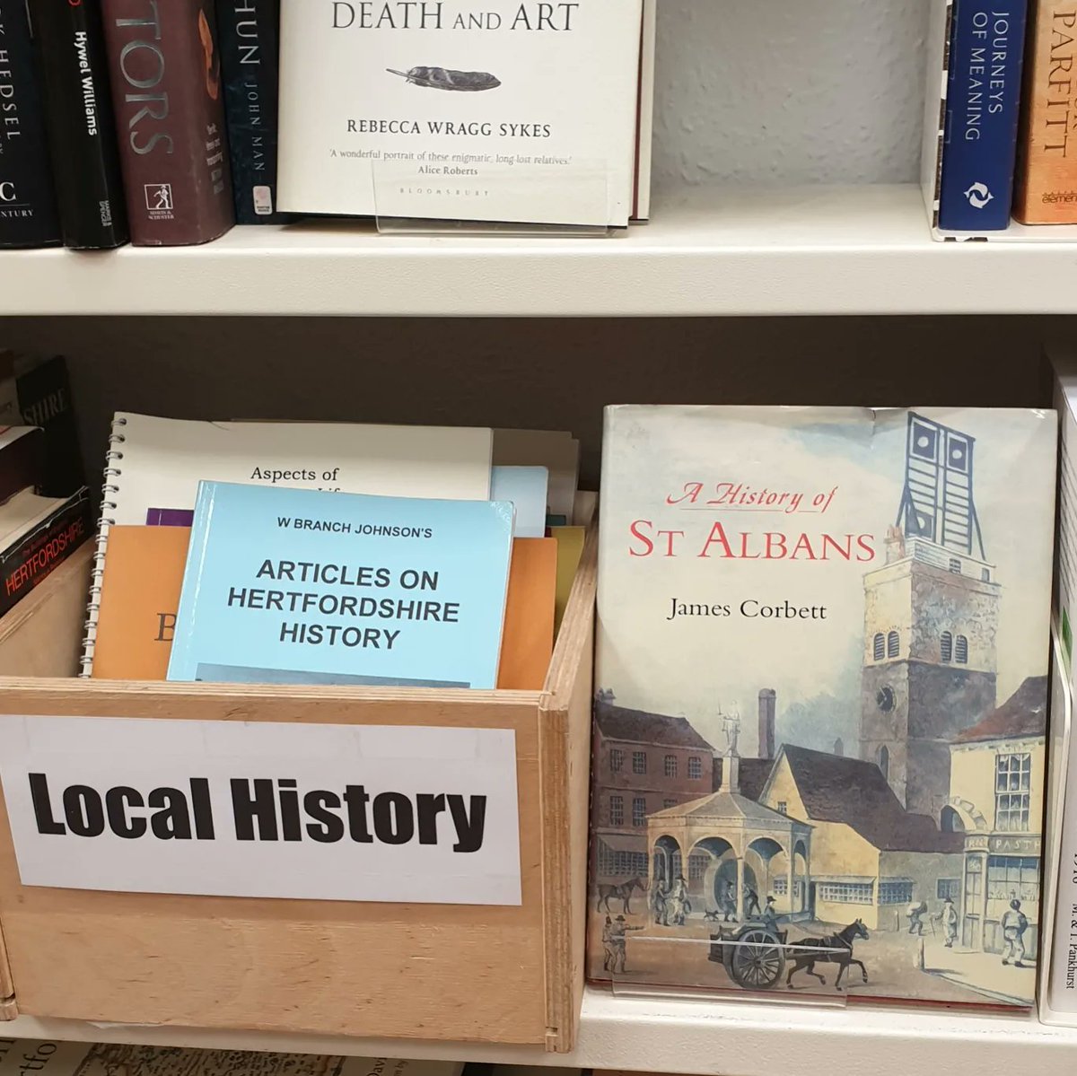 We've always had a #localhistory section here at #Oxfam #Books #Harpenden but this week we have something extra special for local history lovers to tie in with Harpenden History Society #LocalHistoryDay @theemorecambec today! Come for a browse at 5, Harding Parade! #HarpendenLife