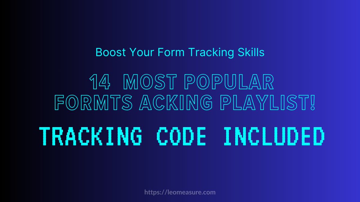 Shozib1's tweet photo. Check out our comprehensive playlist featuring all form tracking videos, complete with updated tracking codes.
Link:  https://t.co/bz7z8051ux

#gtm #ga4 #formtracking #technicalanalytrics #digitalmarketing #googleanalytics #googletagmanager https://t.co/1HwryE6DVa