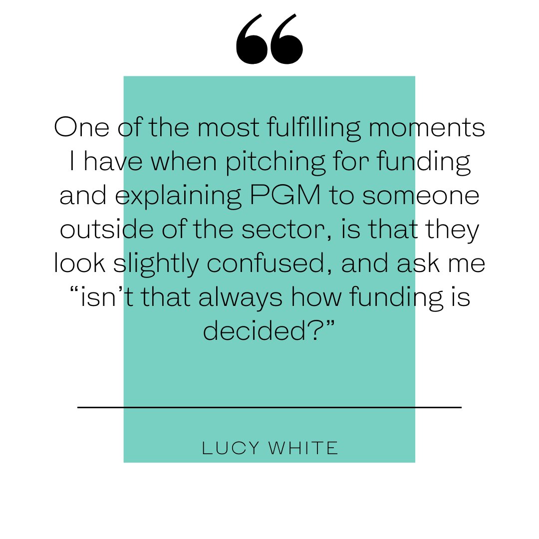 We look forward to the day when we can say yes, that is always how funding is decided. Read more in Lucy's blog ow.ly/8QJG50Rk2aP #ParticipatoryGrantmaking #ShiftingPower #Funder #Equality