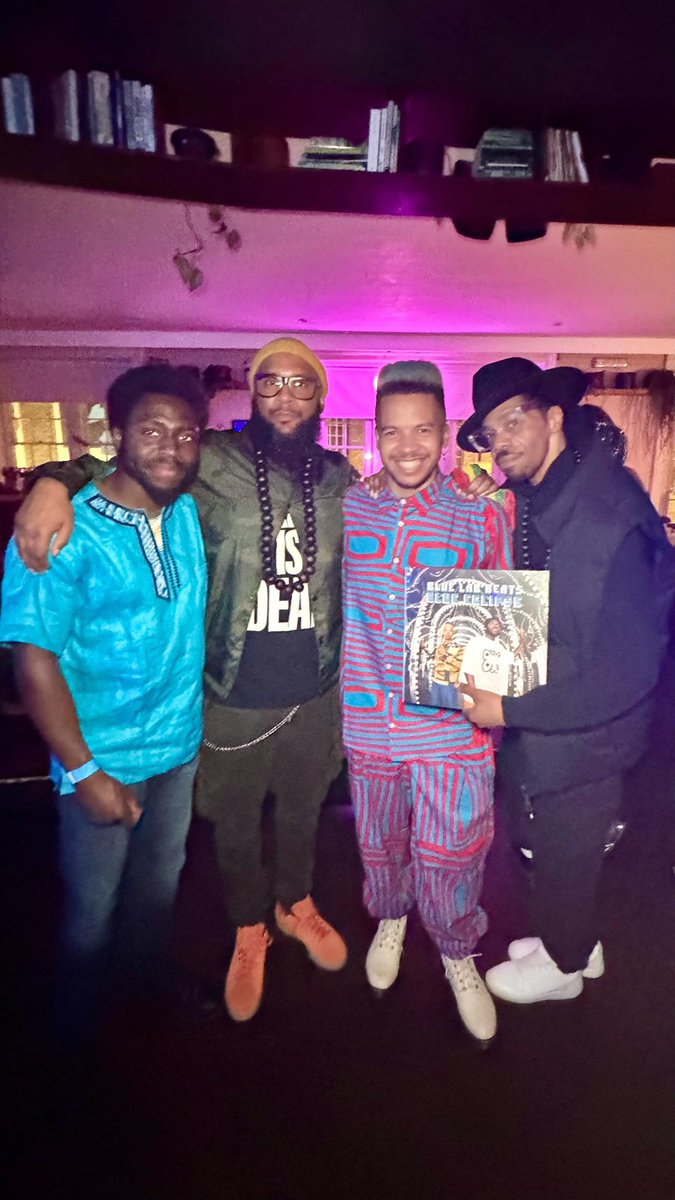 …meanwhile! At @jazzrefreshed 

April, 2024
@91livingroom London 

📸 thehumblehost 

#BlueLabBeats 
#AdamRock
#Psykhomantus
#JazzRefreshed
#blueeclipse 
#albumlaunch