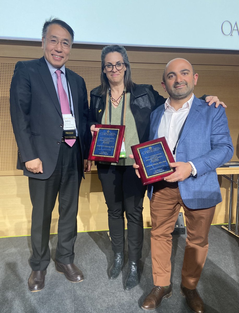 Special thanks to our wonderful #OARSI2024 organizers Congress Chair Jérémie Sellam, MD, PhD Abstract Chair Mona Dvir-Ginzberg, PHD and the entire program committee!