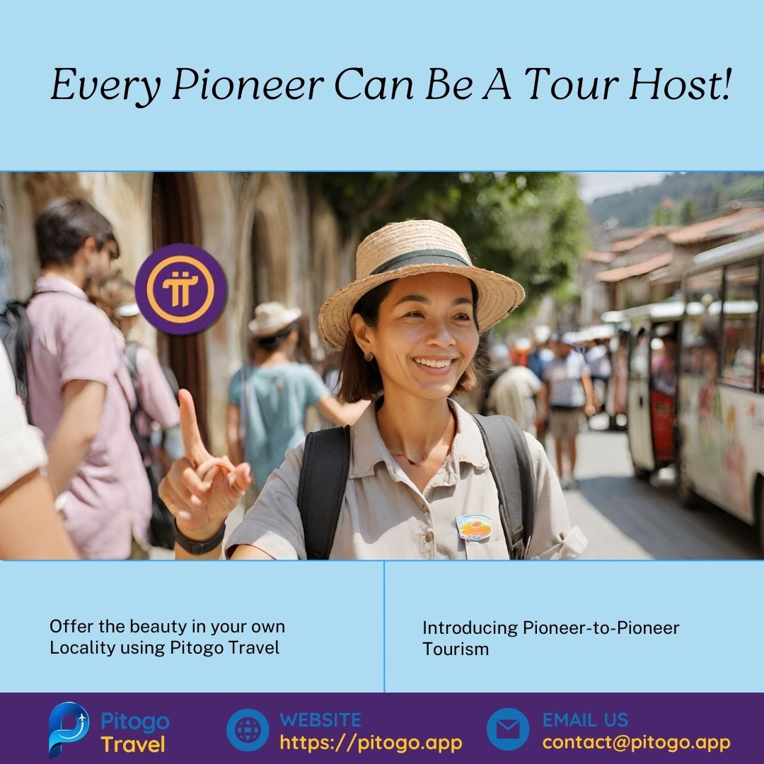 Unleash the power of P2P Tourism with Pitogo Travel! Share your local gems, earn Pi, and create unforgettable experiences. Join the movement today! 🚀 #PitogoTravel #PitogoP2PTourism #AdventureAwaits