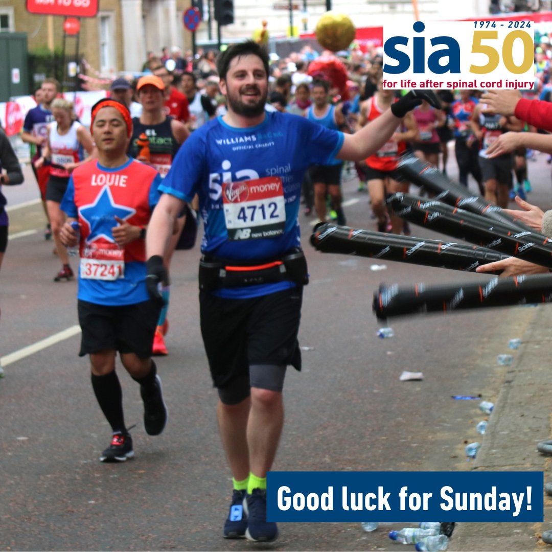 Good luck to all of our runners tomorrow! #marathon