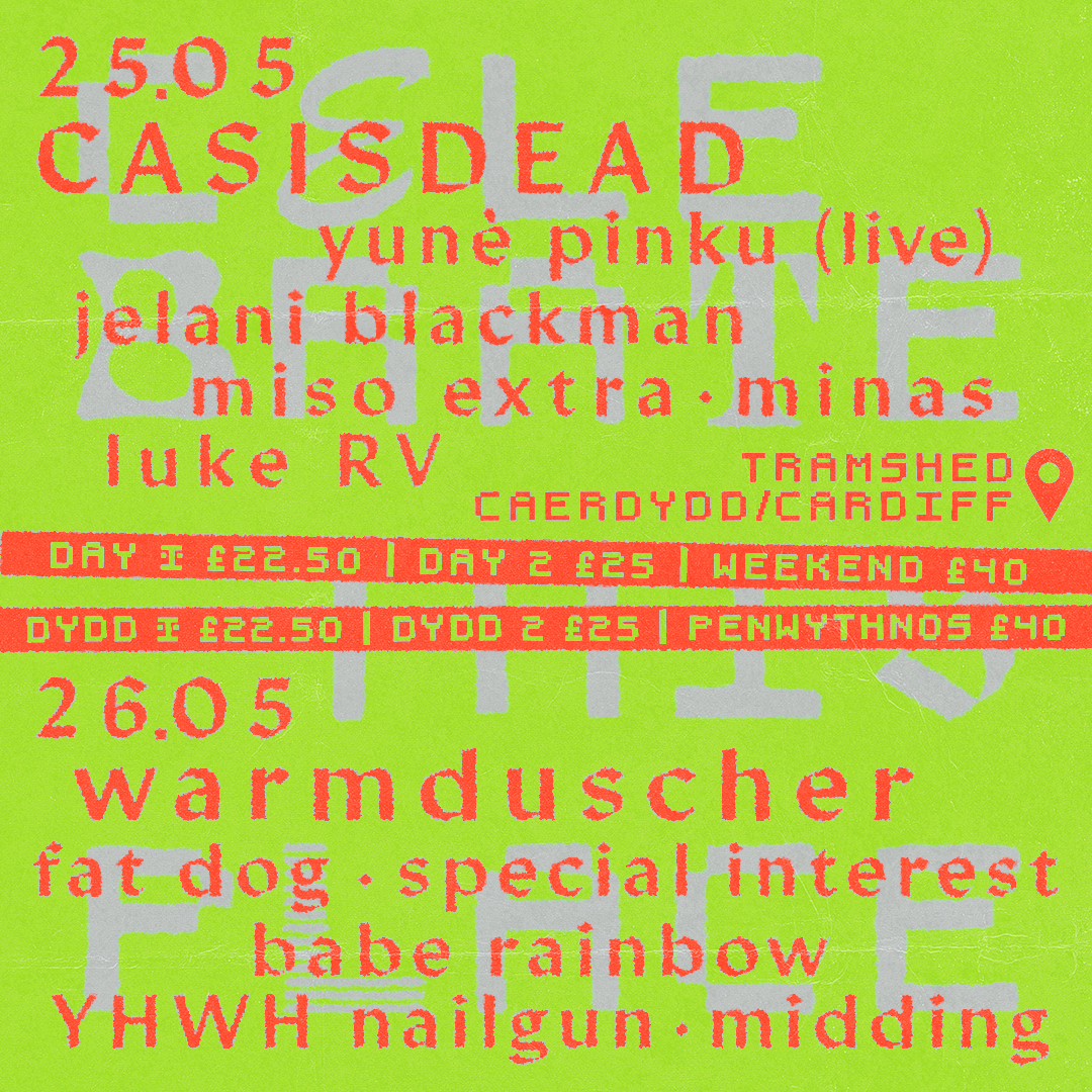 ICYMI 🚨 Yesterday we announced that YHWH Nailgun, Luke RV and Midding have all joined the Celebrate This Place 2024 lineup! We're chuffed to be bringing even more international as well as local talent to CTP this year! linktr.ee/celebratethisp…