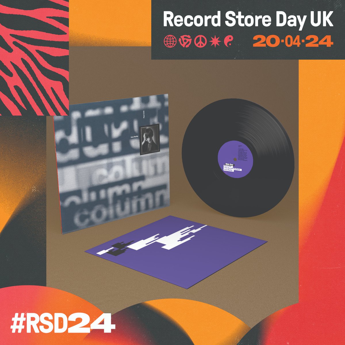 Out today exclusively for #RSD24. 35th-anniversary special edition 'Vini Reilly' on limited black vinyl. Find your local record shop here: recordstoreday.com/Stores?country… #ViniReilly