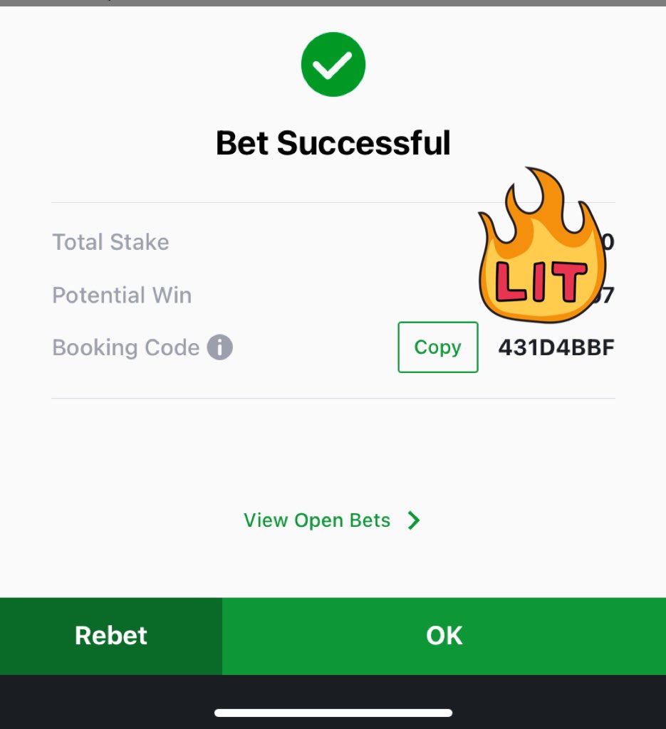 100 odds-431D4BBF

⚽️⚽️⚽️
@Ekitipikin @LouieDi13 @_kennyblaze1391 @Emmanuel_Tips @Ada_Daddyya @walter_Carter1 @MikahItx @cindy_blog @mrbayoa1 @FoluboiNg