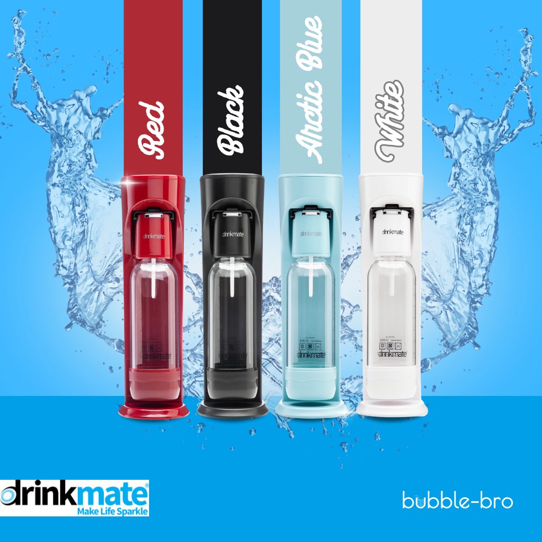 Dive into a world of choice with #DrinkMate, available in four sleek colours to match your unique style! Explore now at bubble-bro.com and find the perfect hue that speaks to you 🤩.

#bubblebro #sodamaker #mydubai #rak #sharjah #inabudhabi #uae