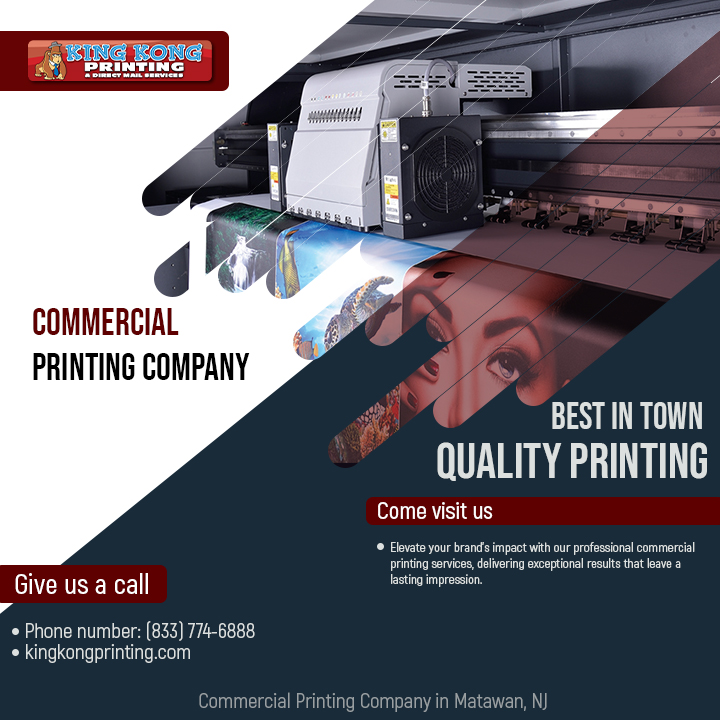 Experience top-notch printing services at King Kong Printing in Matawan, NJ! Get professional results with the best Commercial printing company near me.
#CommercialPrintingCompany #MatawanNJ

See our latest post for deals and discounts: bit.ly/3xUAXYE