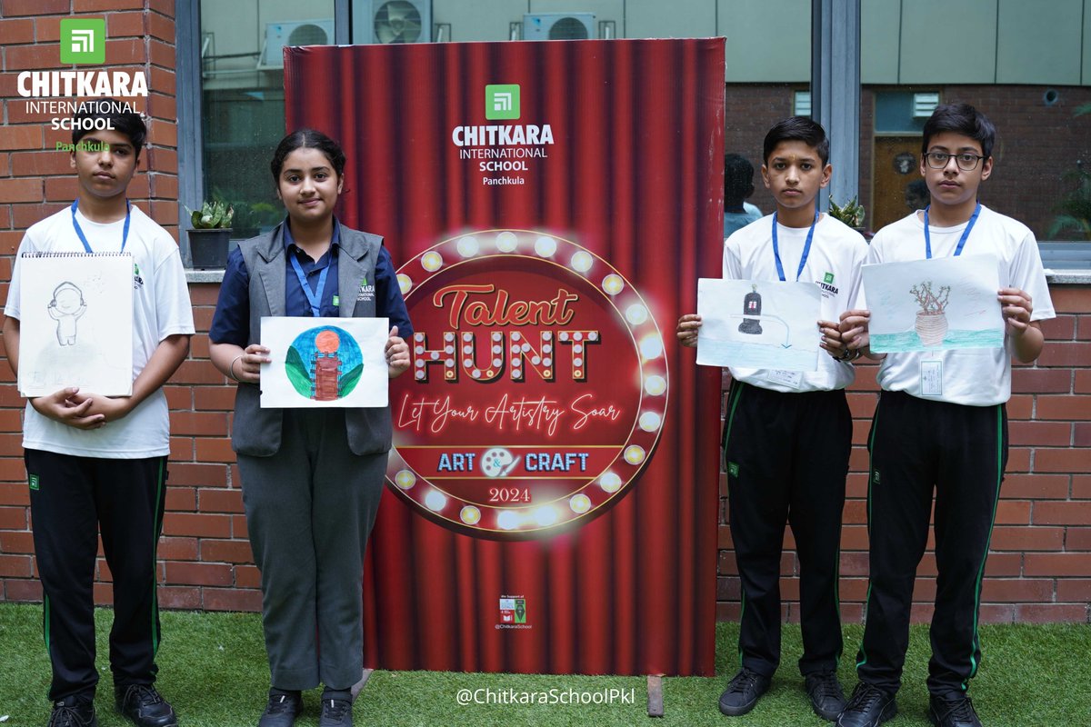 Chitkara International School celebrates the successful completion of Day 8 of its engaging and delightful Talent Hunt, bringing joy to the endearing Grade 8,9 & 10 students

-
#CIS #Chitkaratalenthunt #studenttalent #talenthunt #music #dance #acting #artandcraft #studenttalent