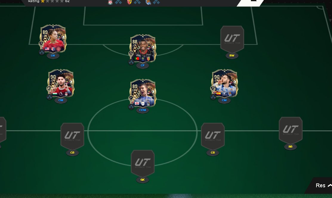 quad3rs's tweet photo. 🔵Update after Friday content🔵

 20-30 packs opened. 

Recycling dupes into Florenzi 🇮🇹and Zambrotta 🇮🇹. 

Looking forward to using Szoboszlai with his 3 PS+ 🇭🇺

Havertz SBC ❌

There’s a grind for TOTS! 💪 https://t.co/ZeVzanWcoQ