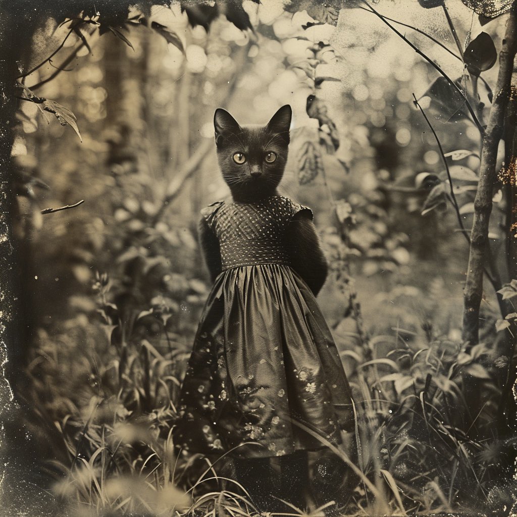 KiddieChronicle's tweet photo. Woeful encounters, whispers in the shadowy smoky alleyways, lit from within by the dim sunlight. The clanking of mechanisms moving life rhythmically, to the Goal 🖤
#Caturday #AIphotgraphyな人と繋がりたい #RETROGAMING #CatStalker https://t.co/b2NWPetv1F