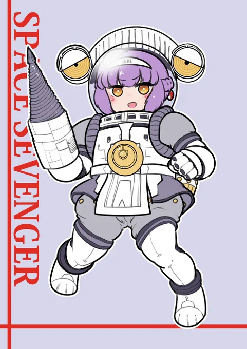 #ロボ娘なんでも投稿祭では最近描いたロボ擬人化娘などを 