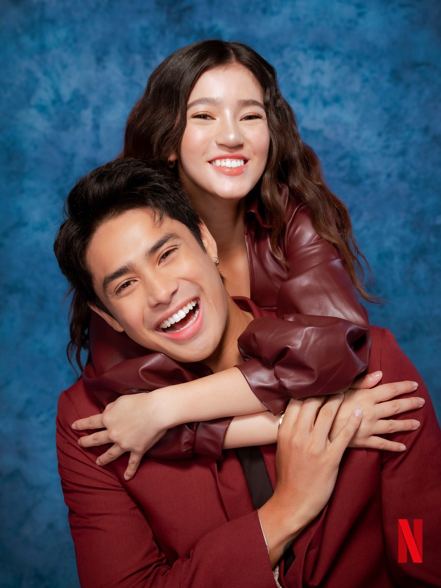 Netflix_PH's tweet photo. “Donny, kandong ka kay Belle!”

With a photoshoot in full swing and the new Ariana blasting from the speakers, there’s no one more comfortable than the pair at the center of it all as they pose for the camera: Donny Pangilinan and Belle Mariano, the stars of Can’t Buy Me Love.

“I always call DonBelle the pandemic love team,” director Mae Cruz-Alviar says. “They started with mostly streaming projects. So this is their first to be known in the mainstream on free TV and Netflix [at the same time], and that's a big thing for them.”

“Now they're doing scenes that are heavier,” she adds. “They're doing scenes na talagang heavy drama, and the romance is not just, you know, like high school. It's romance on a deeper level. You're talking about someone you want to spend your life with, and the characters are very deep characters going through a lot.”

Right now, though, Belle’s only problem is getting Donny’s attention long enough for them to say goodbye—he’s off early to attend to another engagement, like the busy in-demand young star that he is. While he’s preoccupied with a manager, she begins a cute countdown: “Ten, nine, eight…”

Eventually, inevitably, his attention is all hers, and he tells her they’ll see each other soon. She’s all smiles as she sees him off.

📸 @shairaluna

#DonnyPangilinan #BelleMariano #DonBelle #CantBuyMeLove #CBML #Netflix