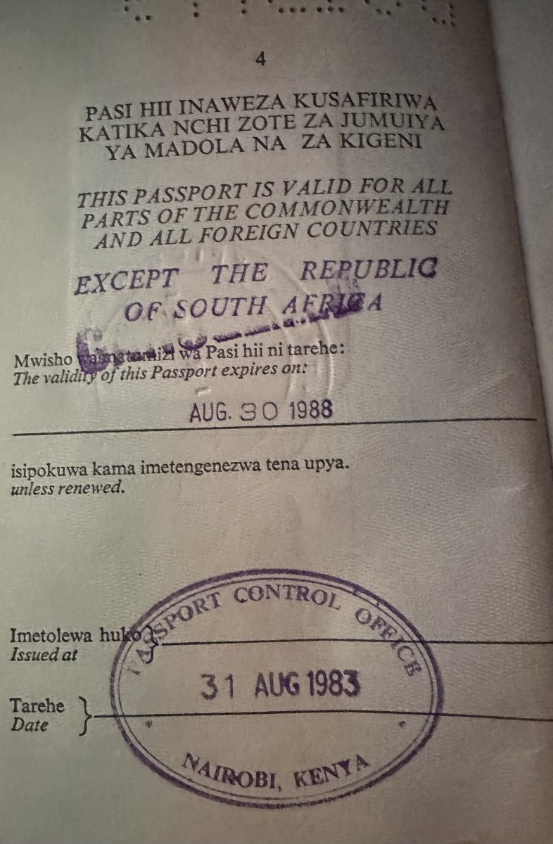 @EricKigada Also the Kenyan passport begs to differ