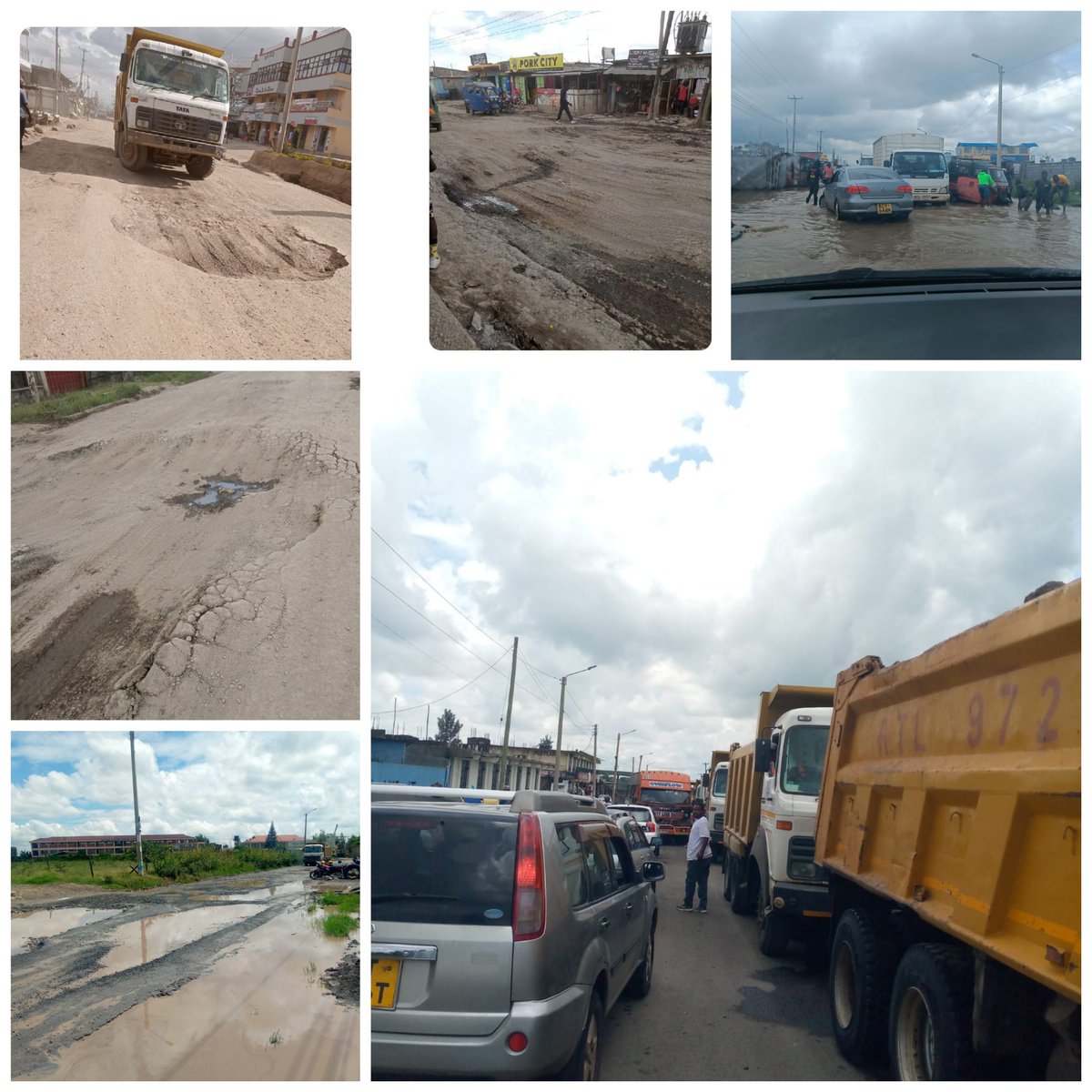 albertgisore's tweet photo. State of affairs, immediate action needed. #FixQuarryKataniRoad https://t.co/RWgY3ghhD5