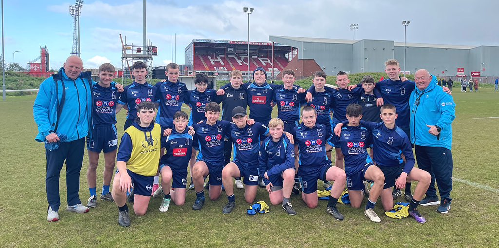 Morning of learning for both players and coaches at <a href="/hullkrofficial/">Hull KR</a> for <a href="/HullWykeRL/">Hull Wyke RL</a> U14’s 
Loads of positives for everyone thanks to <a href="/robwillo72/">𝐑𝐨𝐛 𝐖𝐢𝐥𝐬𝐨𝐧</a> <a href="/thekrd7/">KD</a> 🏉👍