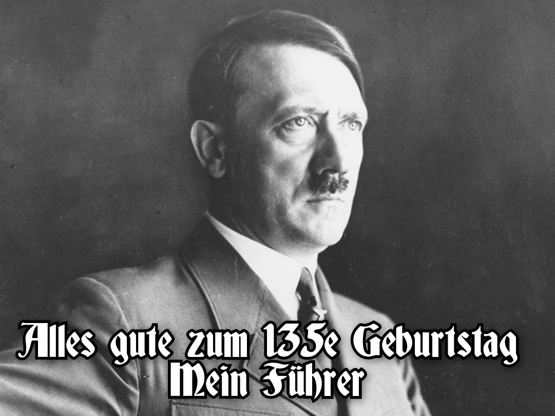 stopjudea's tweet image. #Führergeburtstag #20April #AdolfHitler 
This dead man has more people following his ideologie then any democratic leader in 2024.