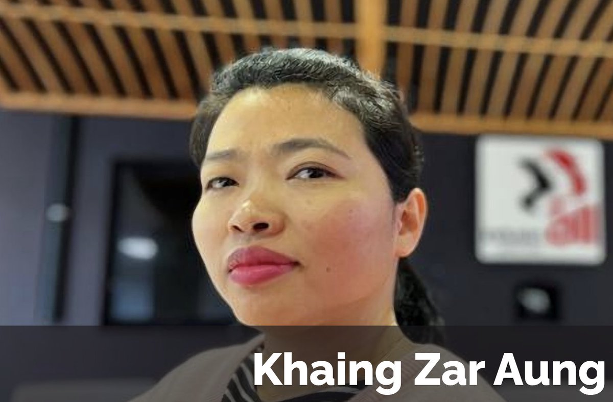 shafiur's tweet photo. #Myanmar: Khaing Zar Aung's journey from garment worker to trade union leader &amp; supporter of the Civil Disobedience Movement (CDM) in Myanmar  has earned her a nomination for the Nobel Prize.

https://t.co/patXcGV1NE https://t.co/vDBLj4NfmA