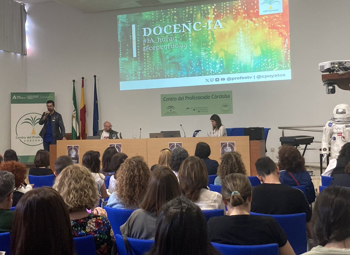 DOCENC-IA es el título escogido por <a href="/cpoyatos/">César Poyatos Dorado @cpoyatos.bsky.social</a> para darnos un sinfín de ideas de cómo sacar partido ala #IA para mejorar la enseñanza y el aprendizaje
#IA_hora_q