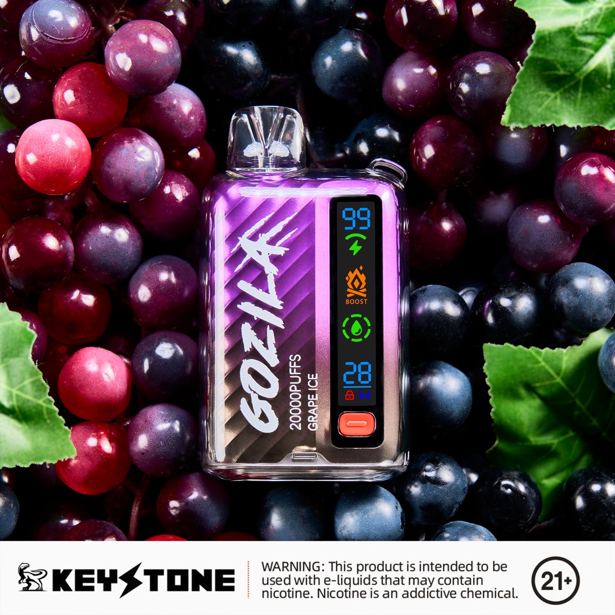 Intense flavors with Dual Mesh Core. 🔥
Tune power with 6 Gear Change. ⚙️
20K puffs, big enjoyment. 💨
Big 1.85"" screen, easy check. 📱
900mAh battery, cloud all day. 🌩️
Powerful 28W max vape. ⚡️
#vapesupplier #vapeIndia #vapeDubai #vapeColombia #vapeIraq #vapeusa #vapeSlovakia