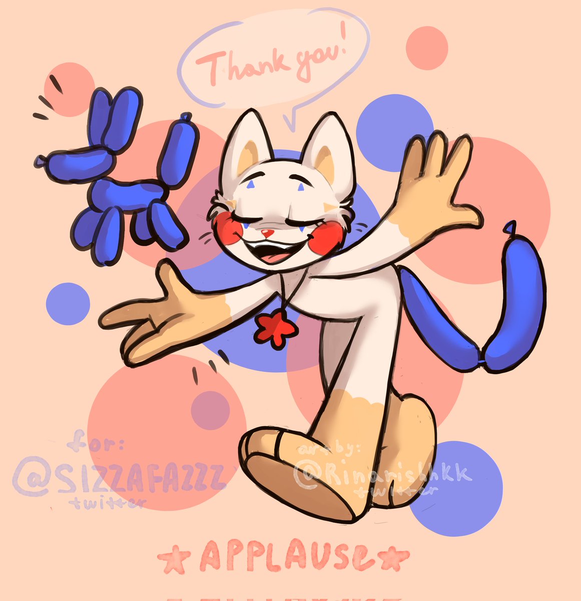 this cat is so funny and cute

for the author @SIZZAFAZZZ ♡
#ppt #sizzipop #gift #art #PoppyPlaytime3 #SmillingCrittersAU
