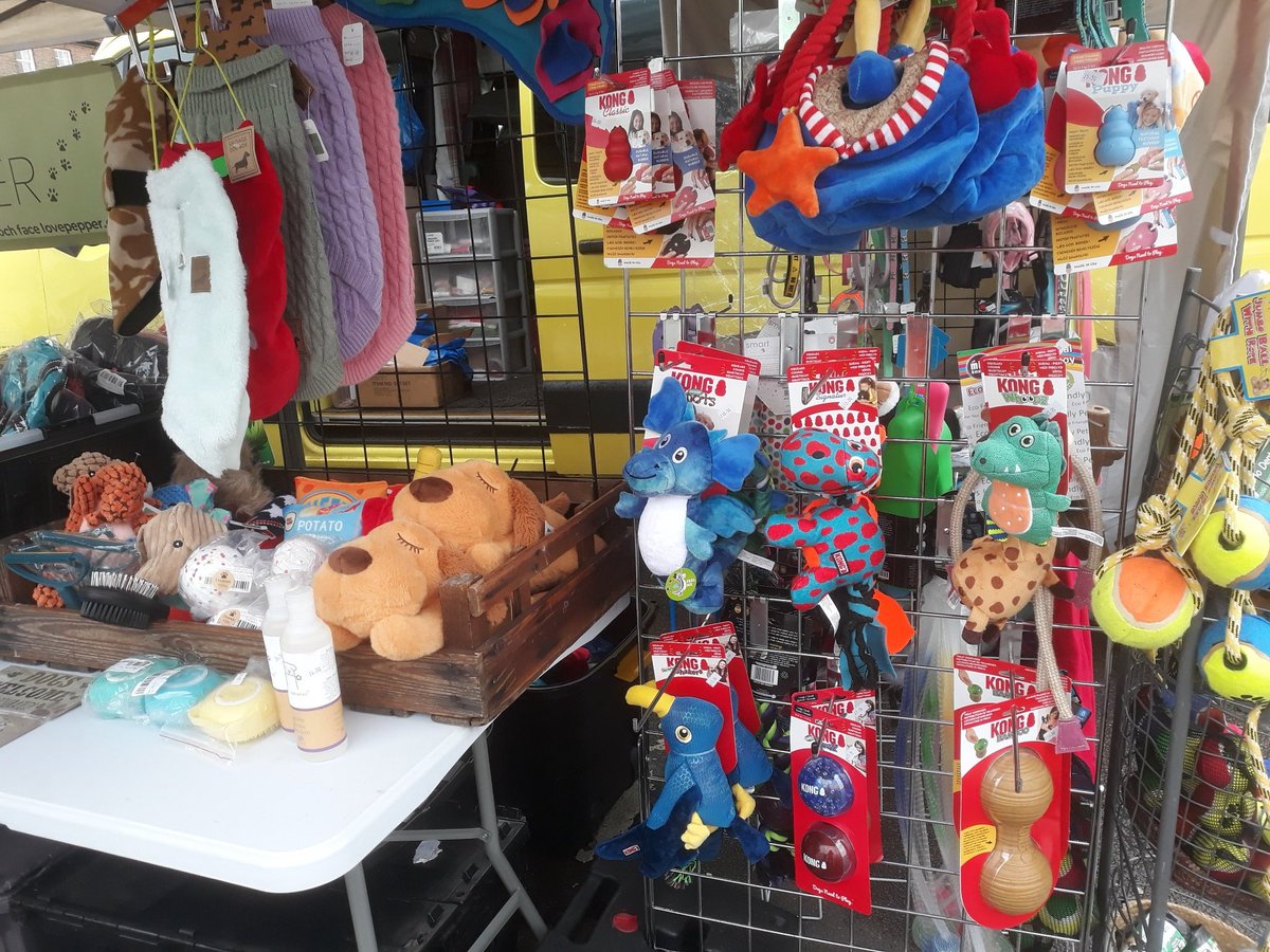 Love Pepper UK has many treats for your dog, including many items made by Kong. Find them on #Swaffham #Market behind Routs of Wisbech fish stall #Norfolk #mymarket #SaturdayMarket #buynorfolk #staysafe #buylocal #LYM2024