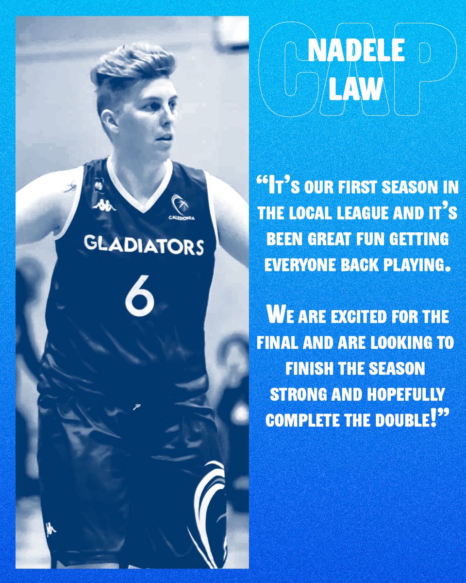 #SLBA | Captain Law checks-in to share her thoughts ahead of the Final later today at PlaySport! See you all there for 11am, Gladiators? 👏🏻😃 #OurTeamIsEverything #BattleReady ⚔️