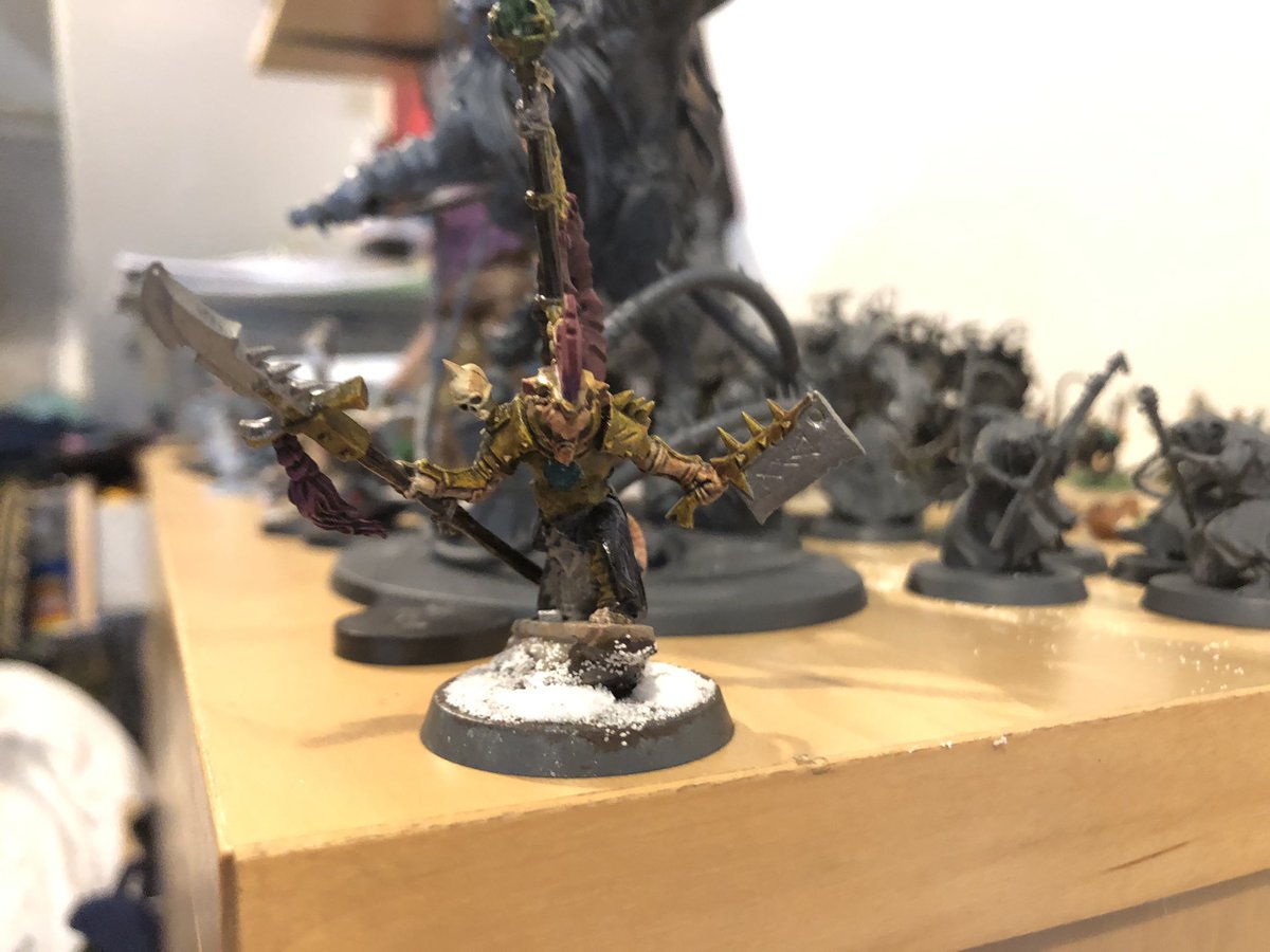 LyonierTV's tweet photo. So this year I’ve really decided to step my Warhammer (both 40K and AoS) game up. And I’ve signed up for a bunch of larger GTs (tournaments).

And honestly I’m terrified I’m not very good at the game despite all the knowledge I have. But I want to improve so I’m pushing myself https://t.co/cKdnOnWENA