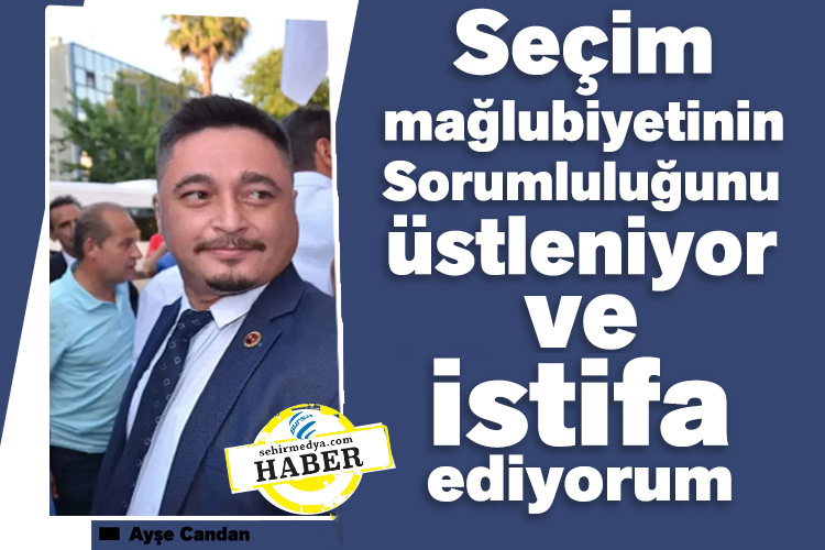 Seçim mağlubiyetinin sorumluluğunu üstleniyorum ve istifa ediyorum

sehirmedya.com/ozel-haber/sec…

#Bursa #gündem #haberler #secimsonucları