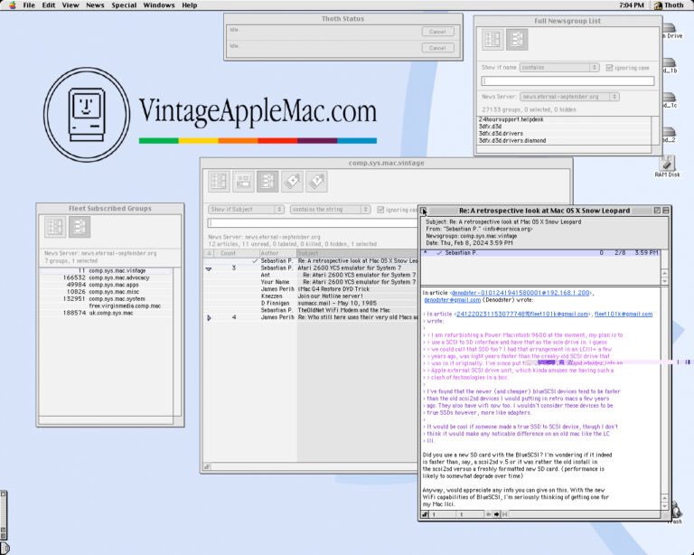 Vintage Apple Mac tweet media