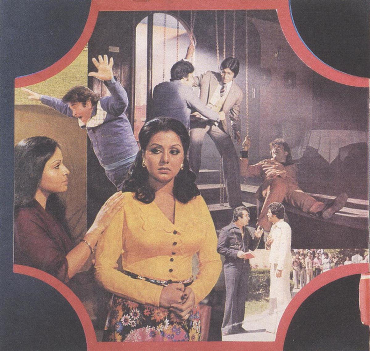 Partho701's tweet photo. @DrAnilLoveAB @SrBachchan @juniorbachchan @nileshbodawala @KalaYadav3 @IsakMullani @monika30121023 @t_mozhgan @ANURADHARAHEJA @Ashabachchan Congratulation on completion of #46YearsOfKasmeVaade Gurudevji's brilliant performance in a double role.๐๐๐ฅ๐๐นโค๏ธ๐๏ธ https://t.co/gSTJFbzJ5t