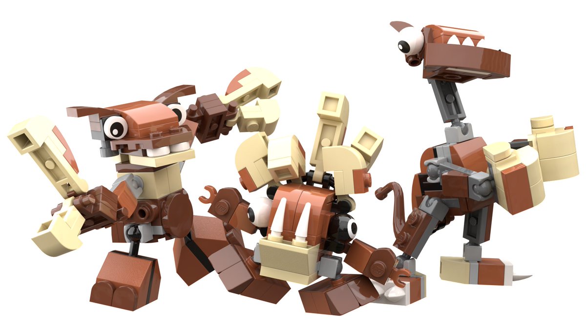 GrahamixelsLogs's tweet image. lets redo this again (again),
The first tribe of Grahamixels, meet the Fightites! #grahamixels #mixels #LEGO