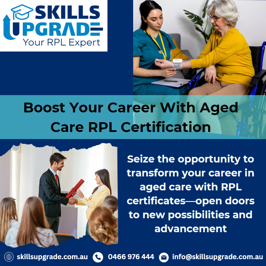 Boost Your Aged Care Career with Skills Upgrade Ready to take your career in aged care to new heights? 🚀 Our Aged Care Certificate program is your ticket to success! skillsupgrade.com.au/aged-care-cour… #AgedCareCertificate #SkillsUpgrade #CareerGrowth #ProfessionalDevelopment #RPL #AgedCare