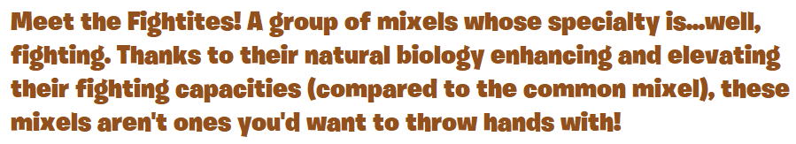 GrahamixelsLogs's tweet image. lets redo this again (again),
The first tribe of Grahamixels, meet the Fightites! #grahamixels #mixels #LEGO