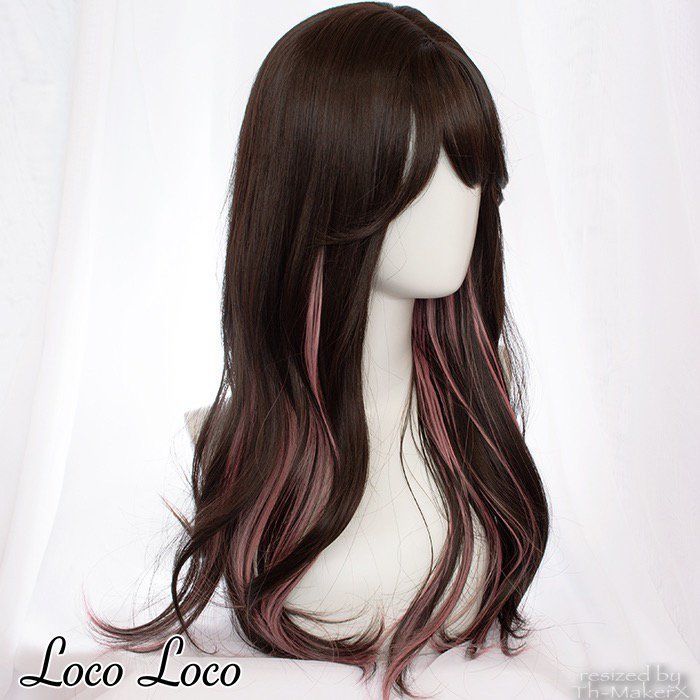 LocoLoco0011's tweet photo. 🌸気軽にイメチェン！プレゼントキャンペーン🌸

大人気のインナーカラーウィッグ🎵
ダークブランにトレンドのインナーピンクメッシュが入った個性的  ❤1名にプレゼント🎁

🌟フォロー＆RTで応募完了
🌟締切　4月27日

▼商品はこちら▼
https://t.co/jXKGTZEy2f 

#wig https://t.co/IG9reKQvXP