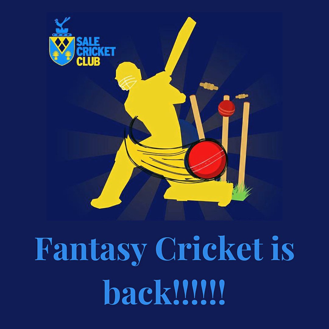 It’s Back!!!!! Fantasy Cricket kicks off next week at the season start. For more details and to build your team see the link below. £15 per team, all teams must be finalised and paid for before 12pm on Saturday 27th. Get amongst it!!! sale.fantasyclubcricket.co.uk
