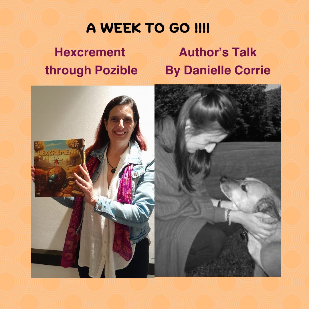 Whats common about the board game #Hexcrement & my #authorstalk at Bowen Library Maroubra.

Both deadlines for buying a copy of Hexcrement and my author's talk are next weekend (27-28 April)

Grab yourself a copy: shorturl.at/mrtB3

RSVP: shorturl.at/dlBF2

#aweektogo