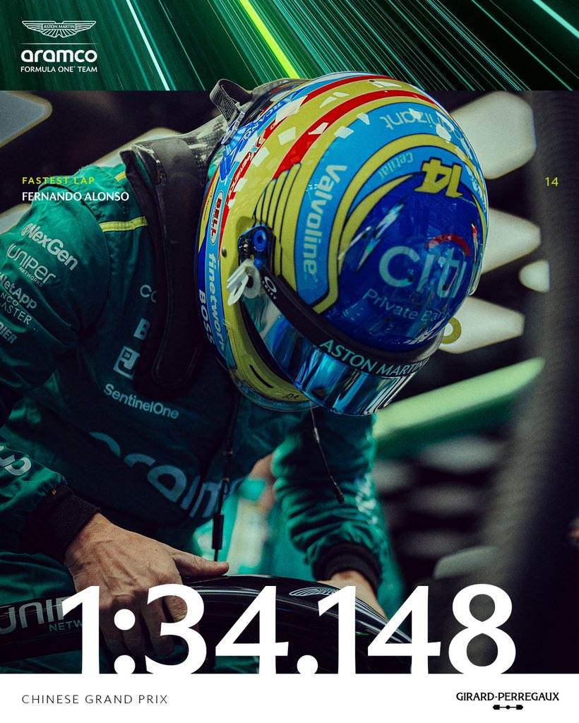 A barnstorming Q3 lap from Fernando! 🔥

#ChineseGP