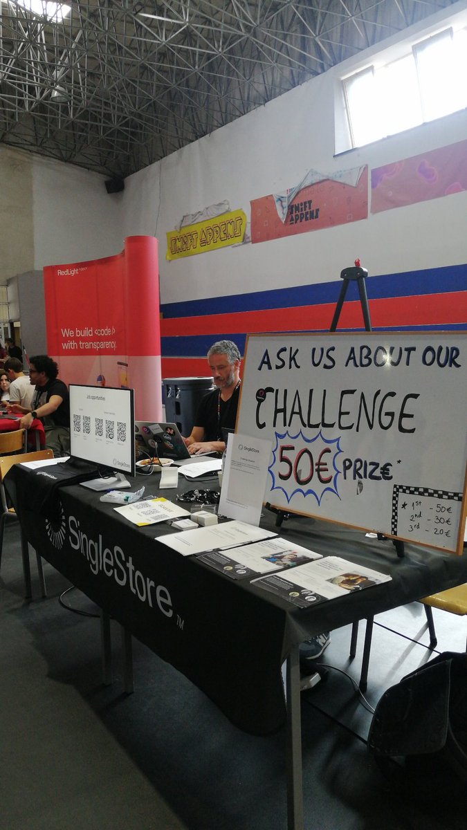 At the 10th edition of <a href="/ShiftAPPens/">Shift APPens</a> with <a href="/singlestoredb/">SingleStore</a> 🐅

The best project that uses SingleStore will win an extra award!