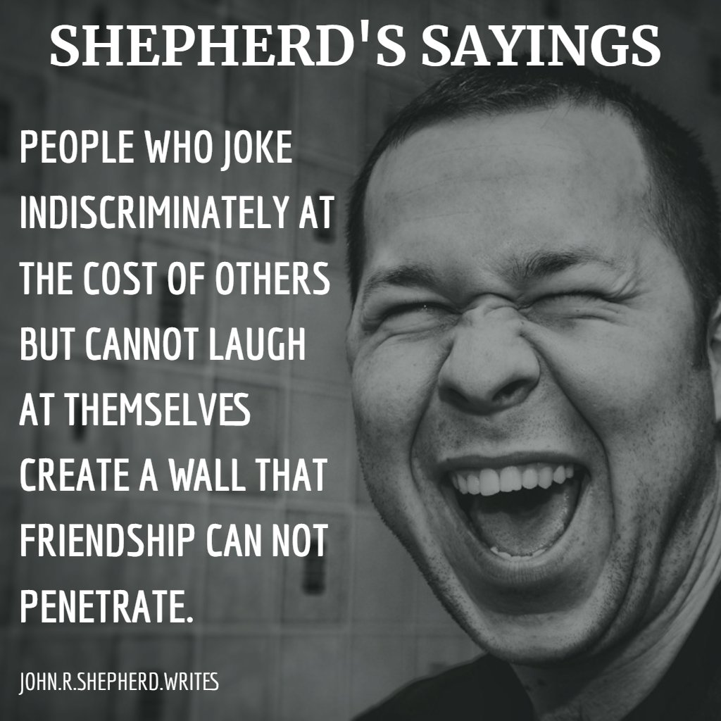 On Obstacle to Friendship
#shepherdssayings #HealthyRelationships