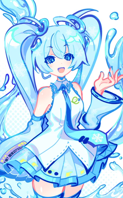 アンバサダー就任おめでとうございます#雪ミク #初音ミク 