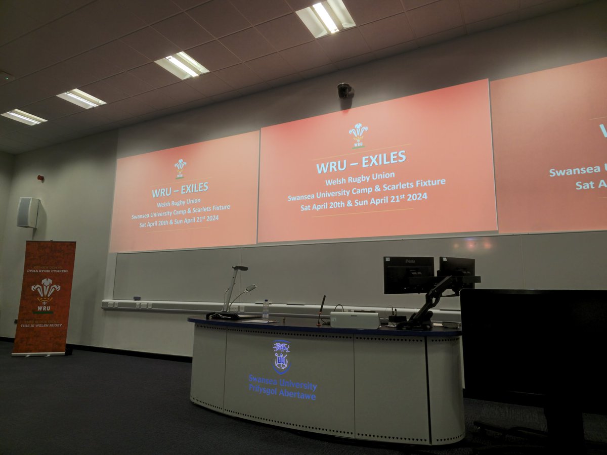 Welsh Exiles (@welshexiles) on Twitter photo Setting up here at Swansea Uni for our <a href="/WelshRugbyUnion/">Welsh Rugby Union ๐ด๓ ง๓ ข๓ ท๓ ฌ๓ ณ๓ ฟ</a> Exiles Camp!
wru.wales/exiles Setting up here at Swansea Uni for our <a href="/WelshRugbyUnion/">Welsh Rugby Union ๐ด๓ ง๓ ข๓ ท๓ ฌ๓ ณ๓ ฟ</a> Exiles Camp!
wru.wales/exiles