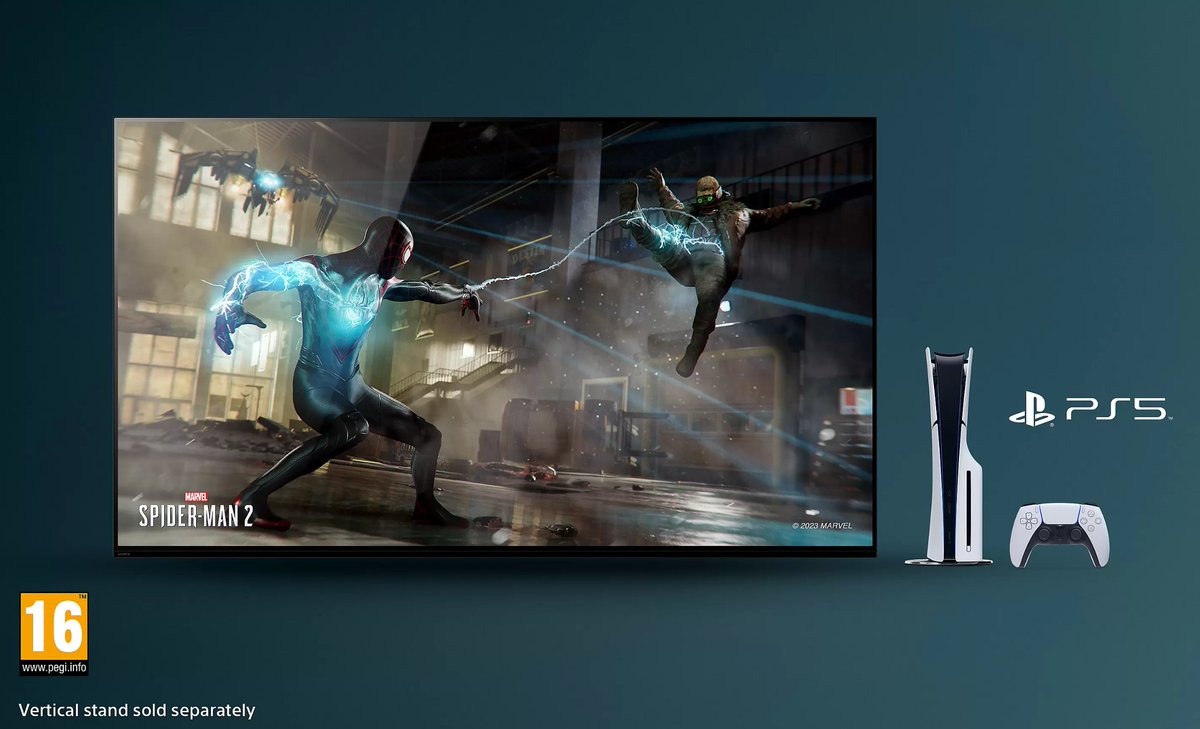 Sony BRAVIA 9 X PlayStation 5:

'Game Time. Be Invincible.'

#SonyBRAVIA #BRAVIA9 #BRAVIA #PlayStation5 #PS5 #PlayStation #SpiderMan2PS5 #PerfectForPlayStation5