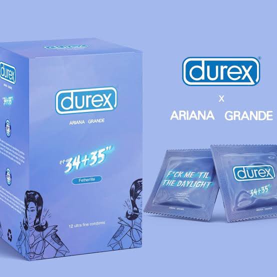 ariana grande as condoms : a thread ! 🧵