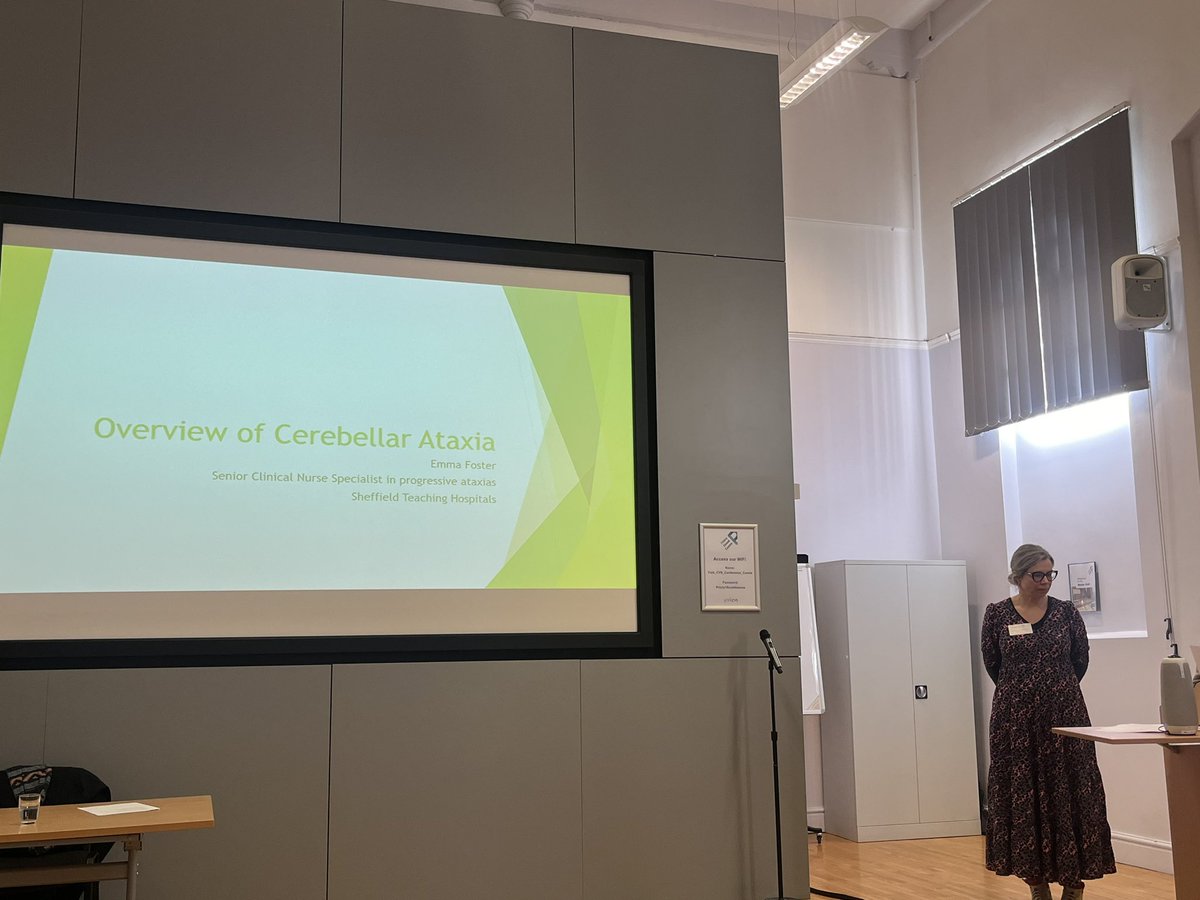 Great start to our ataxia study day - really good overview of all things ataxia <a href="/NorthEastACPIN/">North East ACPIN Hub</a> <a href="/ACPIN_UK/">ACPIN</a>